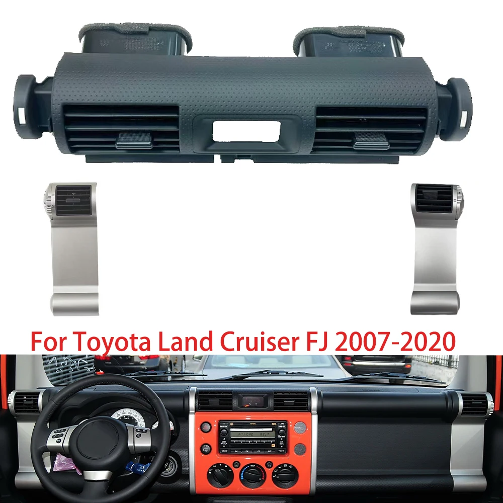 

Auto Car Interior air vent outlet Dashboard Air Vent Panel For Toyota Land Cruiser FJ 2007-2020 Air fresh window ASSY