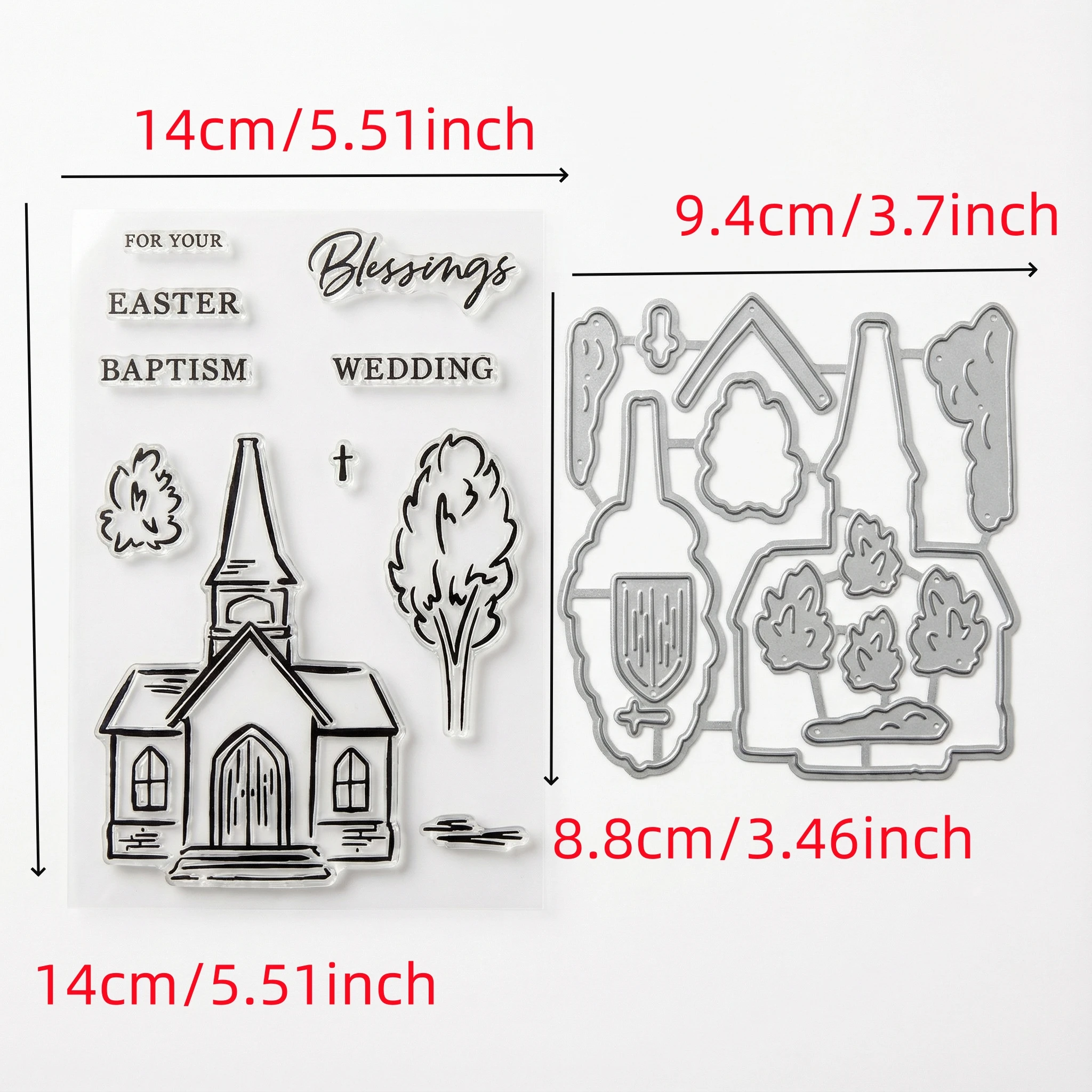 2025-2026 Weihnachten Metall Stanzformen und Stempel Schablonen für DIY Scrapbooking Fotoalbum gestanztes Prägepapier