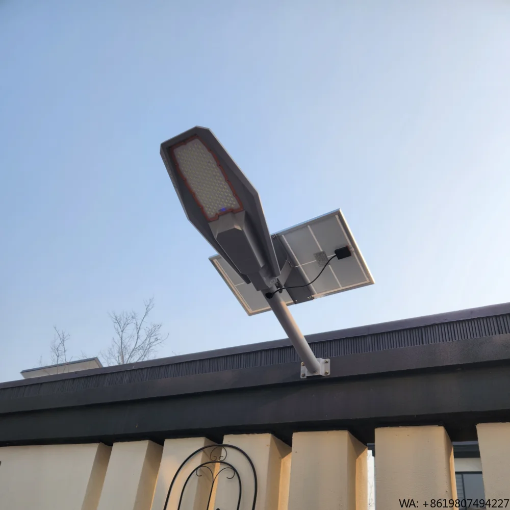 Solar Street Light Outdoor IP67 Waterproof 100W 200W 300W 400W Solar Street Light With Remote Control Solar Street Lamp