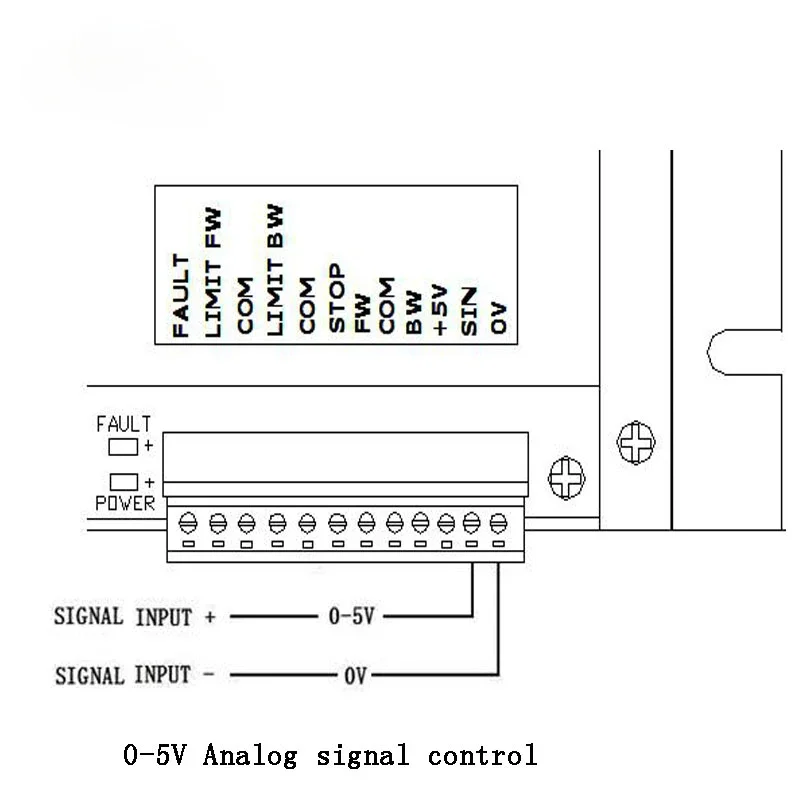 Keya Forward Reverse Position Limit Pwm Controller 12V 24V 48V 100A, DC12/48RT100BL-XW