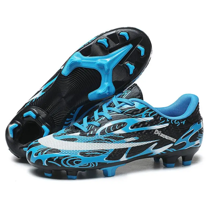 Men Outdoor Football Boots Futsal Professional Unisex Soccer Shoes High-Quality Grass Training Sport Ultralight Non-Slip Sneaker