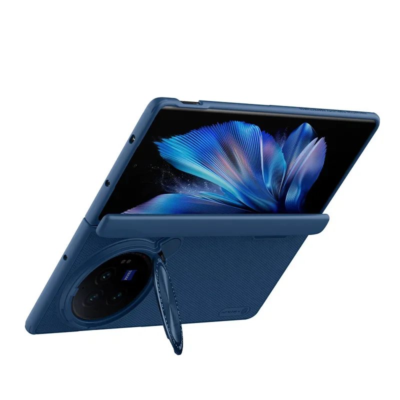 

Чехлы для телефонов Nillkin для Vivo X Fold 3 Fold3 Pro Frosted Pro, задняя защитная крышка для камеры, подставка, карманный чехол
