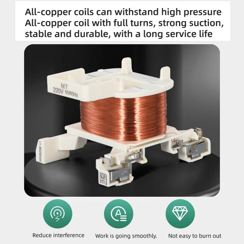 جديد وأصلي التيار المتناوب قواطع LC1D09M7C قواطع LC1D12 18 25 32 38 9-38A لفائف AC24/360/110/220/380V B7C CC7C F7C M7C Q7C #3