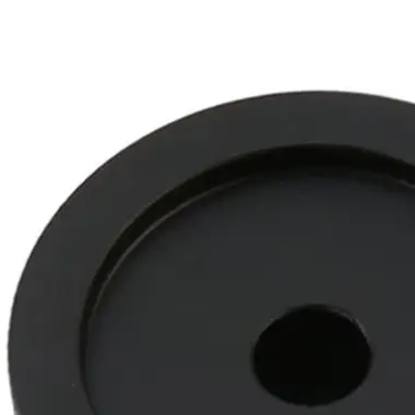 CNC Machined Volume Knob Compact Design Included Hex Screw Compatible With Half-round Shaft Industrial Metal Detector