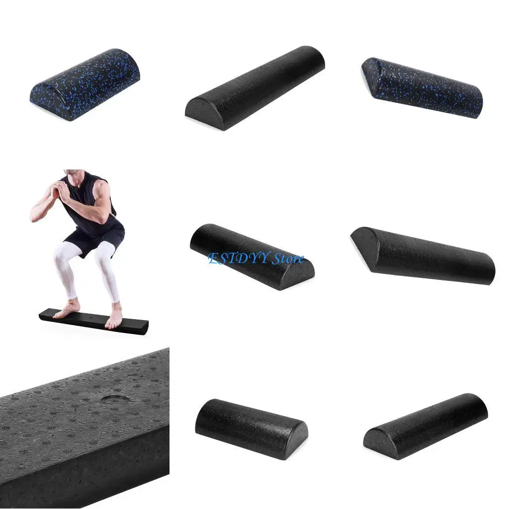 

G6DE Muscle Massager Roller Small Semicircle Massager Roller for Back, Leg, Pilates