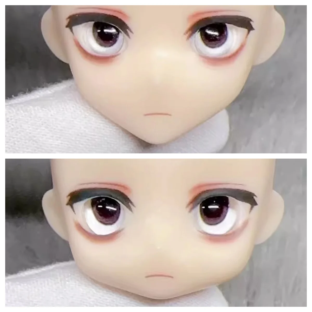 

Anime L Ob11 Ob22 Ob24 Face Handmade Open Eyes Eyeballs Faceplates Anime Game Faceplate Doll Accessories