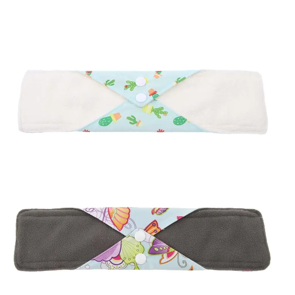 

Heavy Flow Bamboo Cloth Menstrual Pads Sanitary Napkins Super-Absorbent
