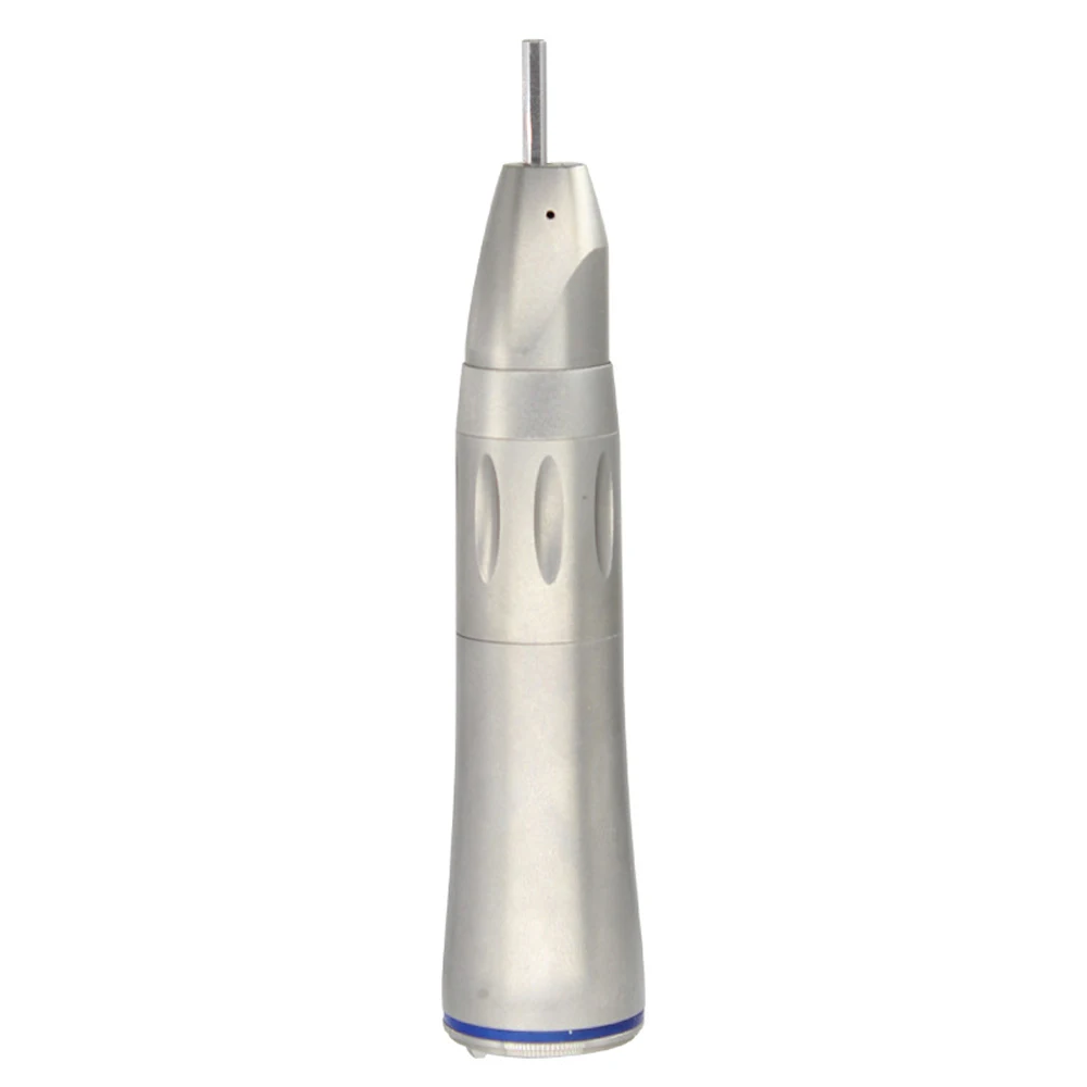 Dental 1:1 Low Speed Handpiece Optic Fiber Straight Surgical Handpiece X65L Inner Water Spray Blue Ring Dentistry E Type Motor