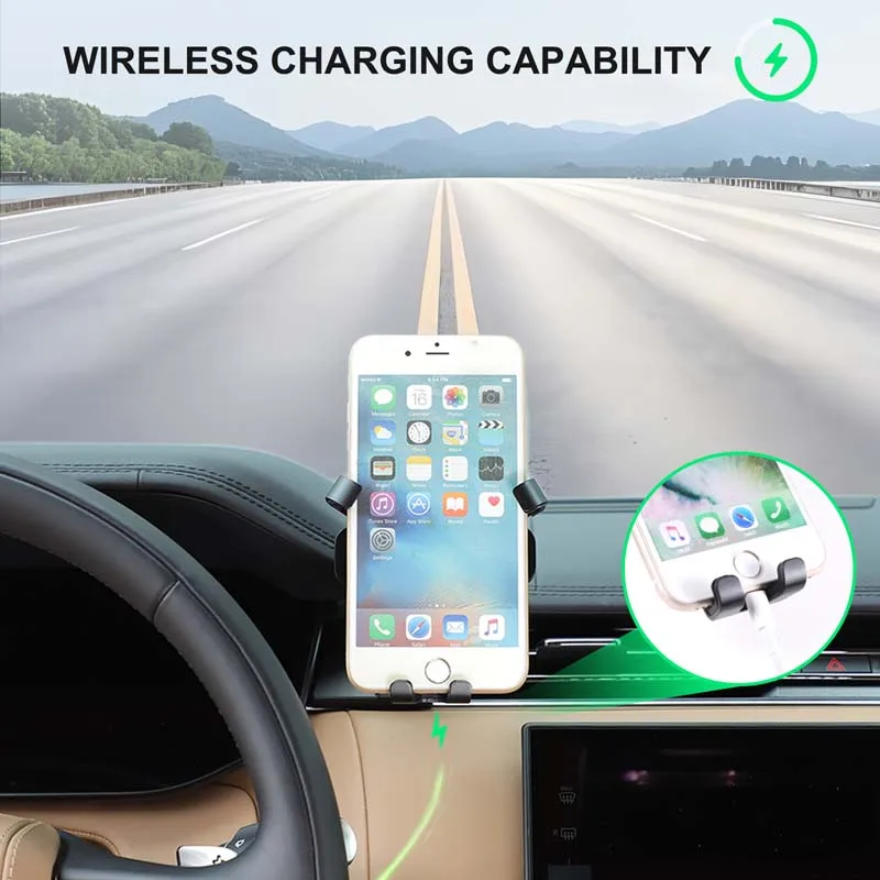 ل 2023-2024 لاند روفر رينج روفر Executive/L462 Sport Edition/L494 الملاحة المحمول حامل جوّال بلاستيكي قطع غيار السيارات نموذج معدني