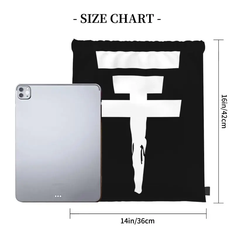 Tokio Hotel German Rock Music Band Bill Kaulitz Drawstring Bags Gym Bag Foldable Art Print