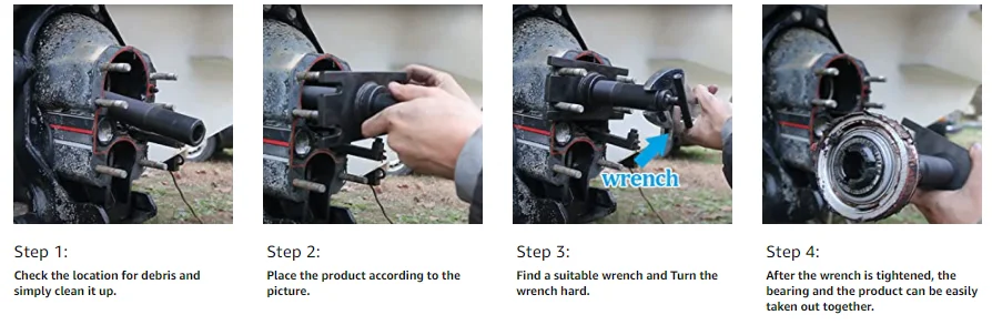 ANX Gimbal Lager Puller/Entferner & Lager Installer & Ausrichtung Werkzeug für Mercruiser Alpha Alpha 1 Marine Zubehör Boot – Detail 11