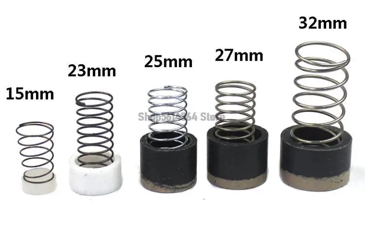 Rubber Metallic Seal Pads Spring 15/23/25/27/32mm Dia for Air Compressor