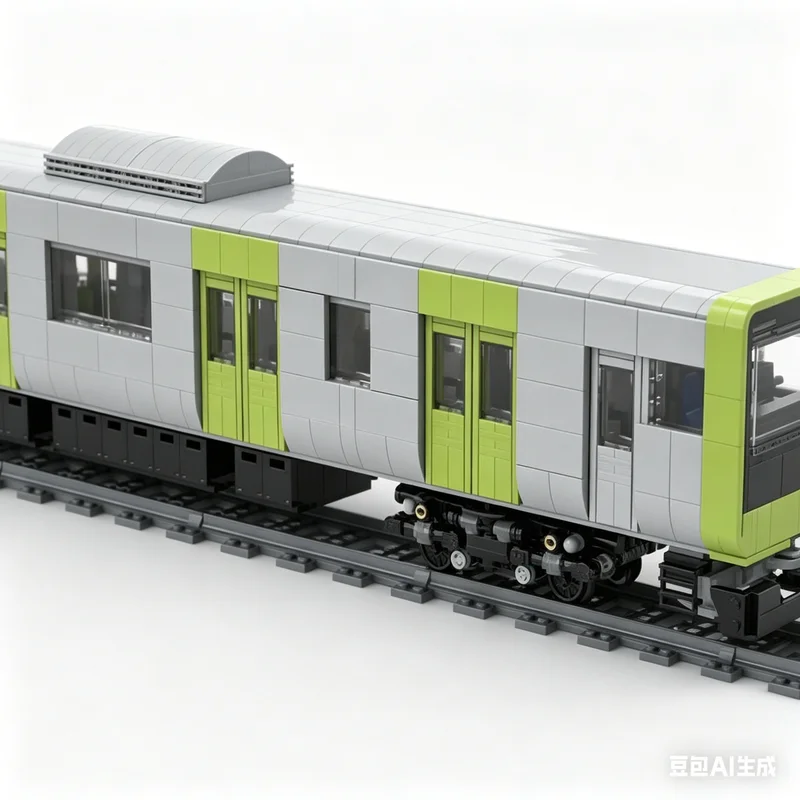 Immagine 3: 2489 Pezzi JR East E235 Treno Pendolare, Carrozza MOC, Modello Ferroviario Creativo, Giocattolo Educativo da Assemblare, Collezione, Regalo di Natale