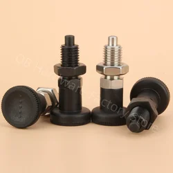 Return Type/ Rest Position Spring Loaded Pin Stainless/Carbon Steel Body Fine Thread Rapid Release Pin