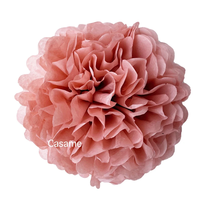 Govaz Wedding Decoration Events Accessories 20 25 30cm Pom Pom Tissue Paper Pompom Ball Party Supplies Baby Shower Birthday