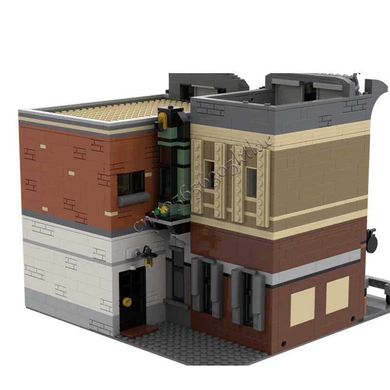 1650 PCS Construction Baker Street MOC Customize Modular Building Block Creative Design Educational DIY Birthday Toy Gift