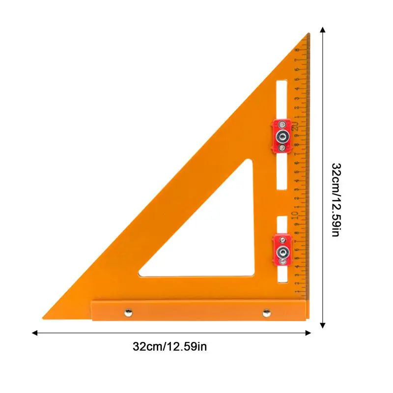 Ustawianie trójkąta linijka trójkąta linijka kątomierz 2 w 1 linijka do pomiaru położenia linijki do ustawiania otworów