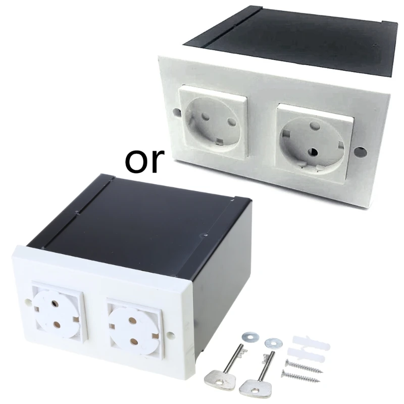 Wall Security Box Fake Socket Box Key Holder Stash Box Easy Installation