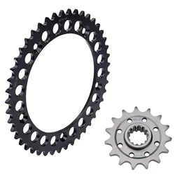 DS500 520 15T 45T Motorcycle Front Rear Sprocket for Voge 500DS LX Valico 2021-2023