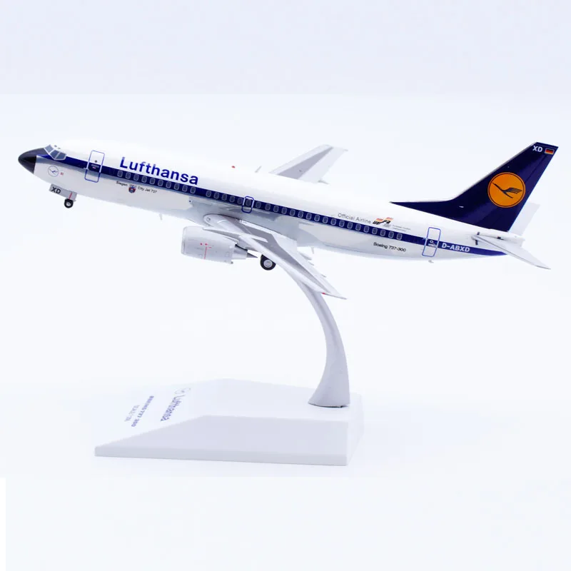 EW2733003 Alloy Collectible Plane Gift JC Wings 1:200 Lufthansa Airlines Boeing B737-300 Diecast Aircraft Jet Model D-ABXD