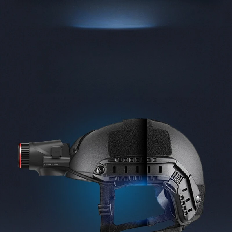 

Handheld thermal imaging 640 detector high definition large field of view far detection helmet