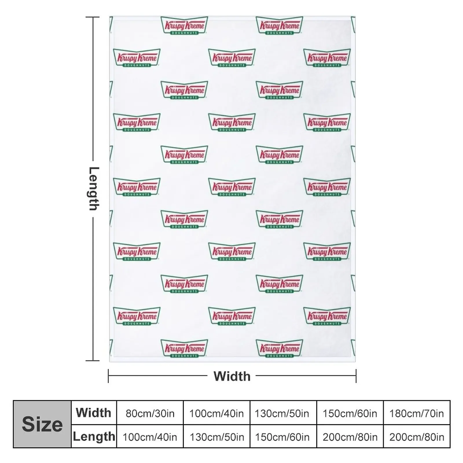 Krispy Kreme Throw Blanket Kid'S For Baby Blankets