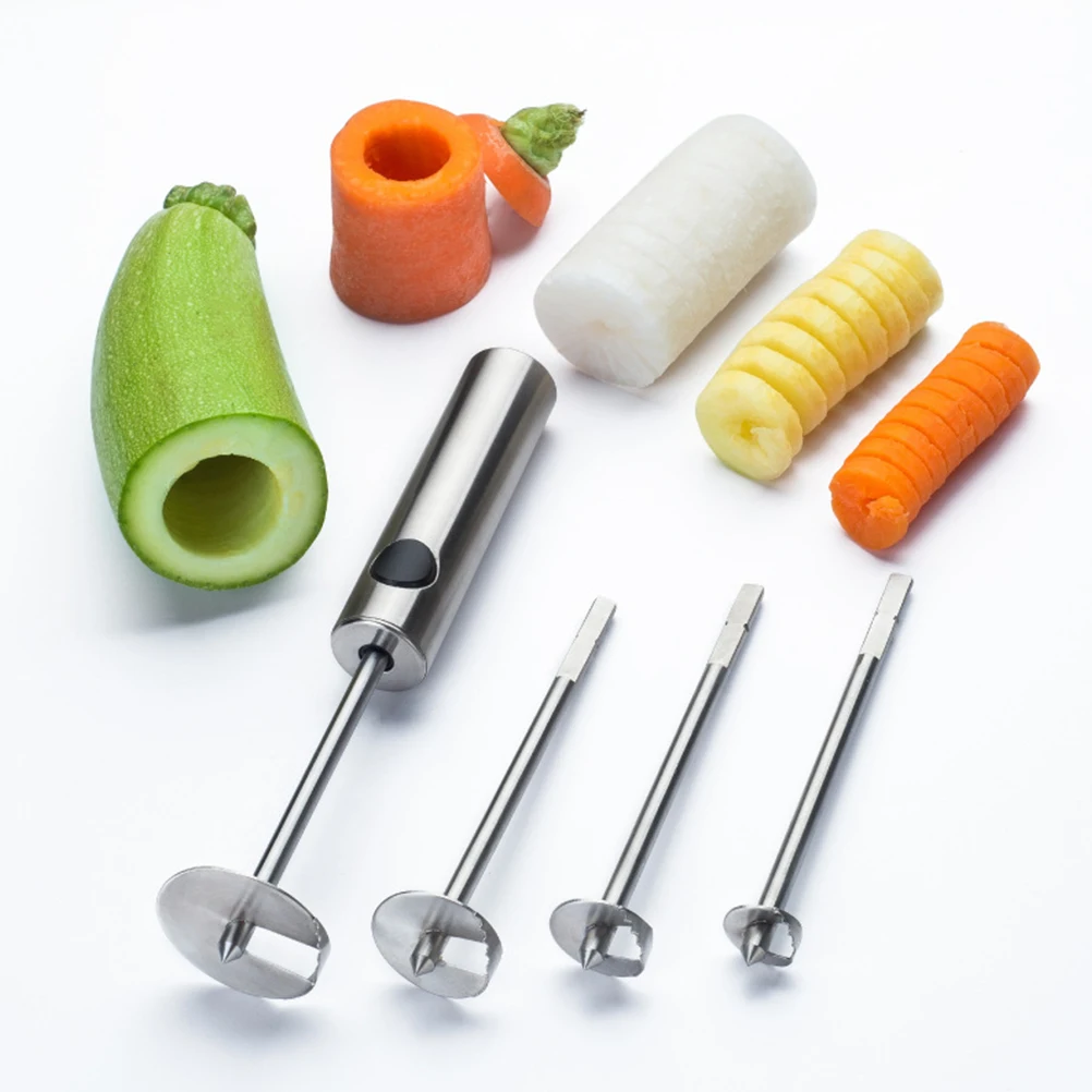 

Vegetable Corer Remover Removing Machines for Food Pineapple Fast Preparation Portable Manual Cucumber Stainless Steel