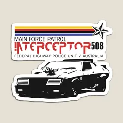 Light Blue Mad Max Interceptor 508 Magnet Baby Funny Magnetic Stickers Kids Children Colorful Home Toy Decor Cute Holder