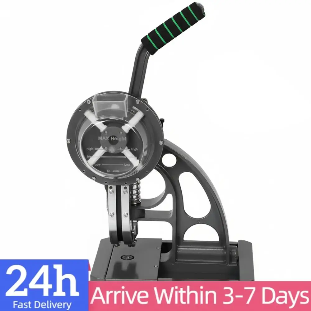 

Полуавтоматический станок для изготовления пряжек, инструмент для пробивки люверсов 8 мм без кнопок, для ткани, кожи, баннеров, DIY проектов