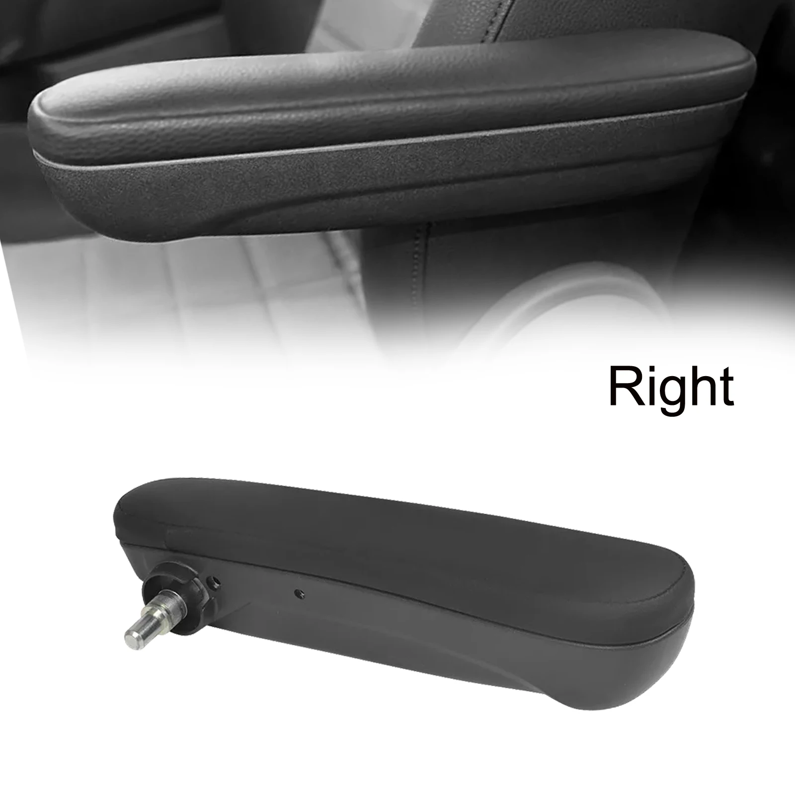 

Automobile Black Front Right Seat Armrest Inboard Armrest 6BV48KRLAA For FIAT 500 2016-2019 Car Interior Accessory