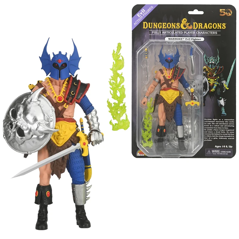 

NECA Dungeons and Dragons - 7" Scale Figure - 50th Anniversary Warduke Action Figure NECA 100% Original