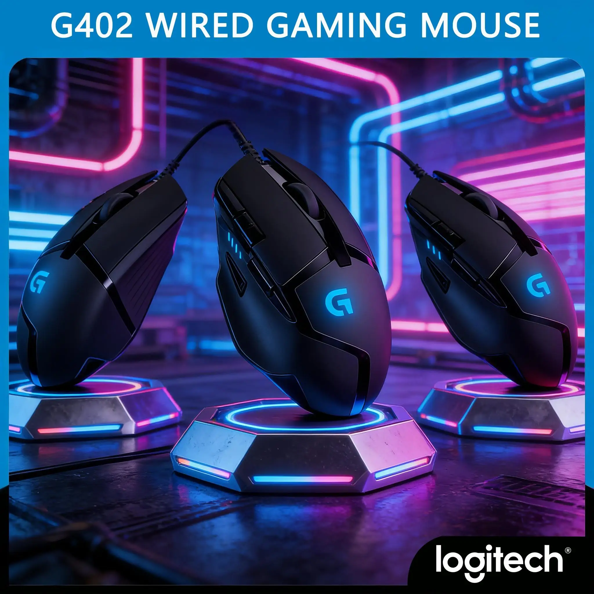 

Logitech G402 - DPI Settings That Keep Up with Your Game