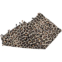 Shawl Women Leopard Scarf Women's Clothing European and American Cotton Beige Long Miss