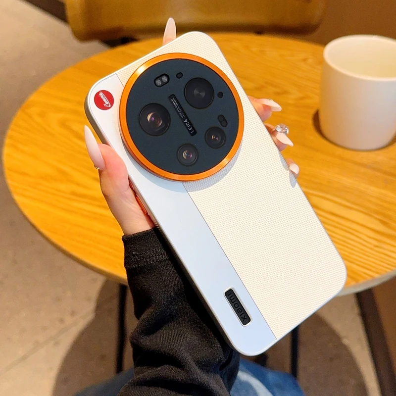 

Чехол для Xiaomi 17 Ultra ELVEV, роскошный чехол из искусственной кожи с защитой от падения + жесткий ПК, защита от падения, чехол для телефона