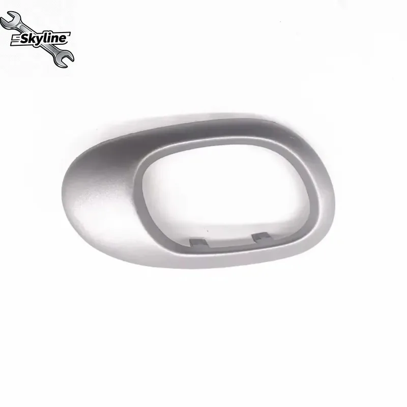 Inside Door Handle Frames, Beige Black Silver Carbon Fiber, Applicable to Peugeot 206 207, Citroen C2