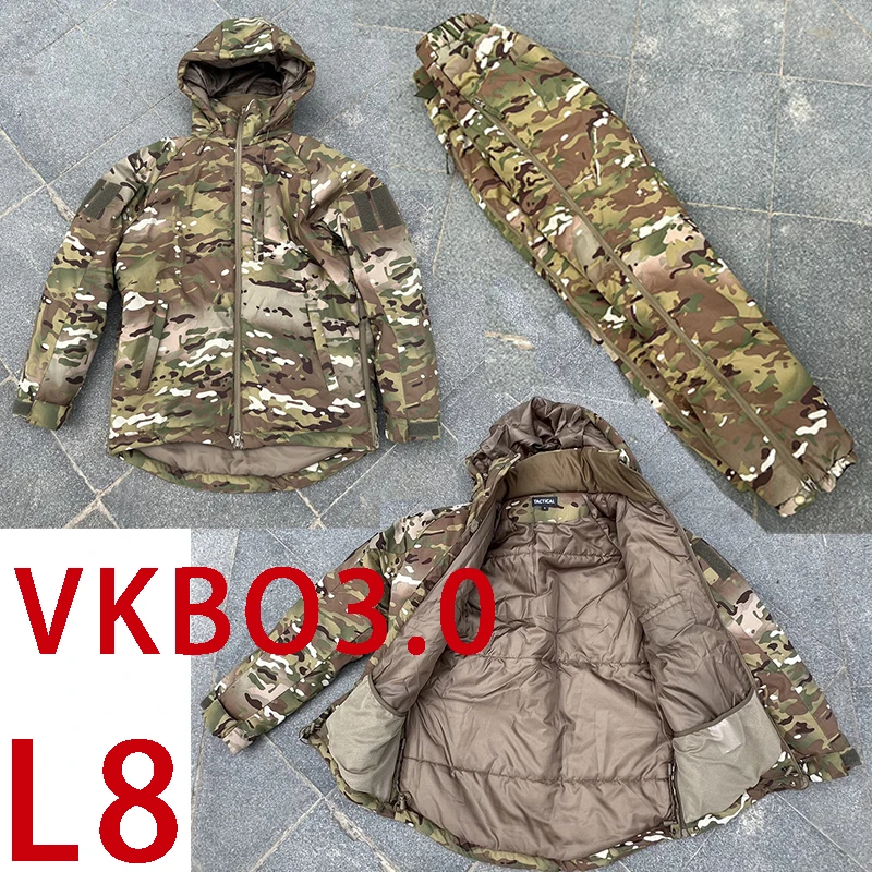 Vkbo. 3 Russische L8 katoenen jas met warme en koudebestendige dikke katoenen broek als trainingsbroek - imagen 5