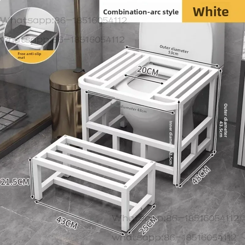 

Bathroom Footstool, Toilet Seat Squat Structural Components, Toilet Squat Stool, Seat Accessories, Standing Platform