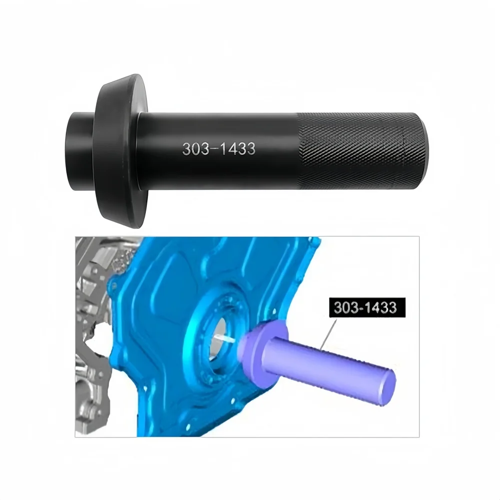 Oil Seal Installation Tool Engine Crankshaft Front Oil Seal Installation Alignment 303-1433 For Jaguar For Land For Rover 5.0