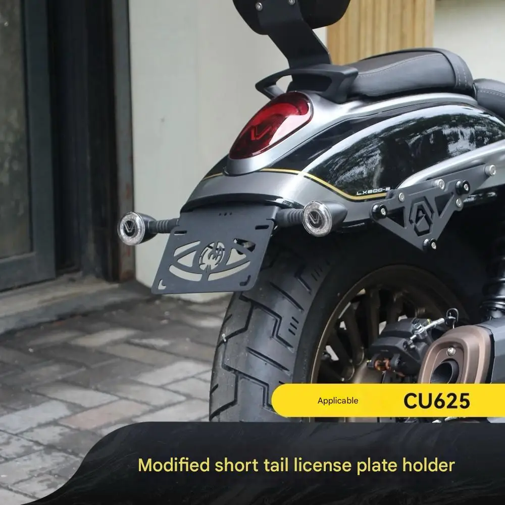 For VOGE CU625 modified short tail license plate frame license plate frame turn signal Voge cu625 voge 625cu