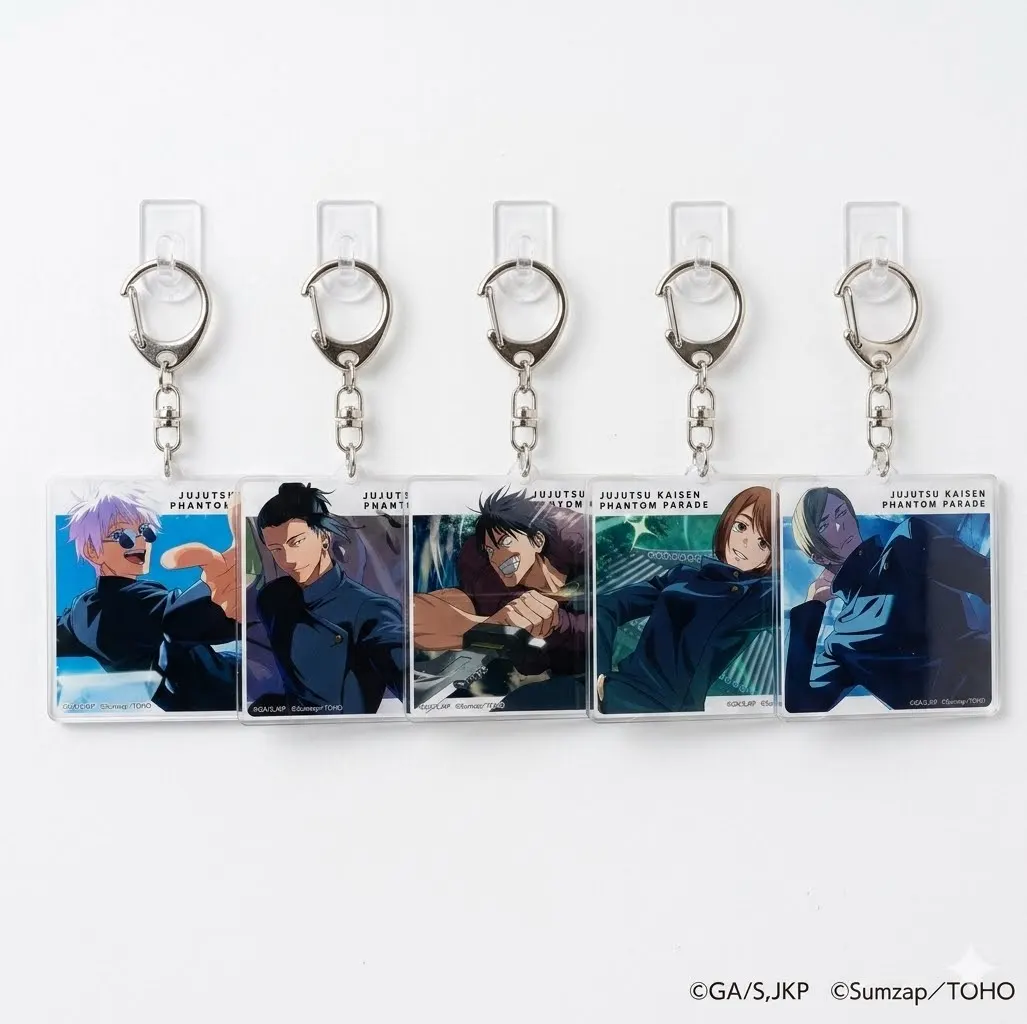 Anime-Schlüsselanhänger für Jujutsu Kaisen Itadori Yuji Okkotsu Yuta Kugisaki Nobara MiwaKasumi, selbstgemachter Cartoon-Anhänger aus Acryl, Spielzeug, Geschenk