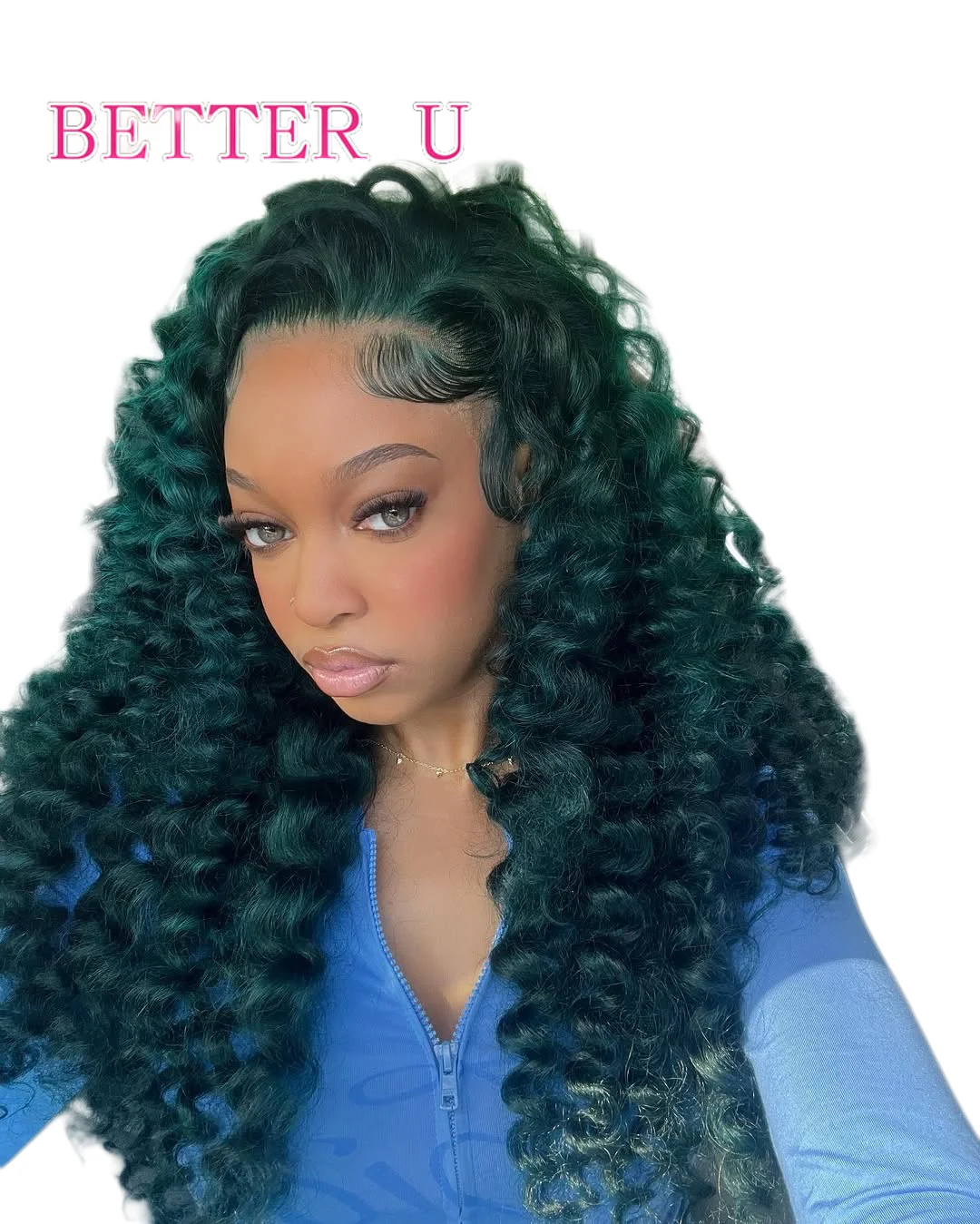 250% أخضر داكن 13x6 الدانتيل شعر مستعار أمامي شعر الإنسان شعر مستعار مجعد قبل قطعها البورمية الشعر الخام 13x4 الدانتيل الباروكة الأمامية شعر الإنسان للنساء #4