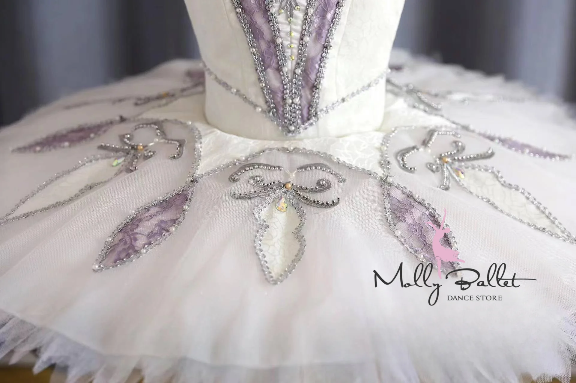 MOLLY new product professionally customized Sleeping Beauty ballet TUTU variation competition skirt for adults and children