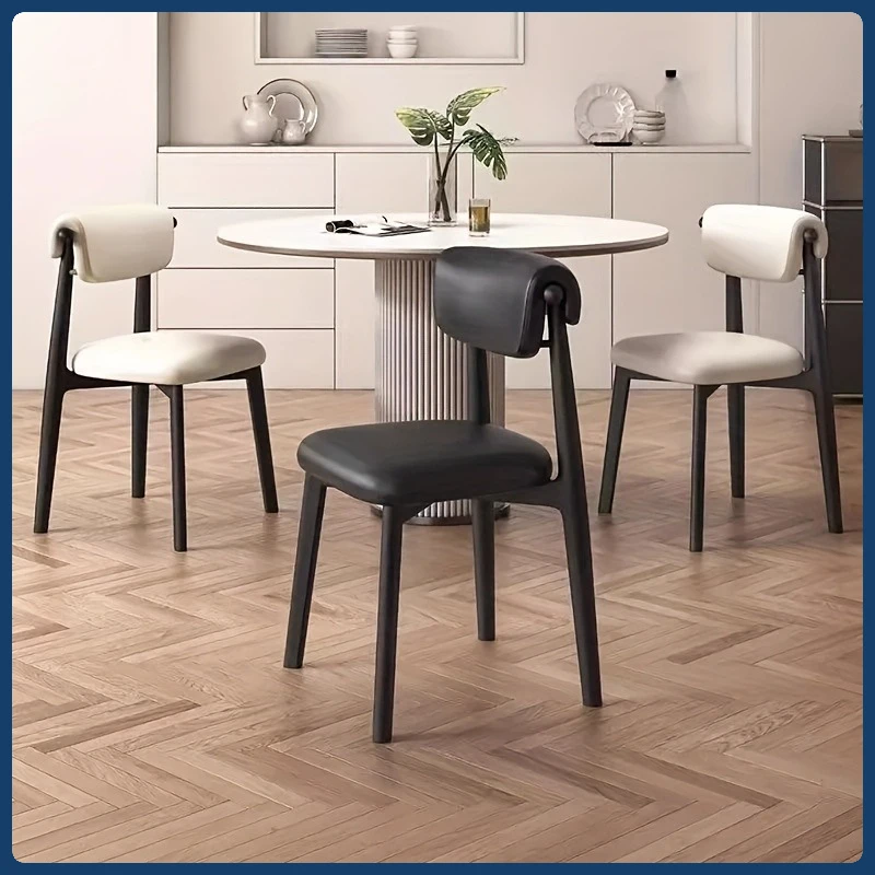 

Dining chair, light luxury home, modern French minimalist leisure chair, Nordic armchair, hotel, light luxury restaurant