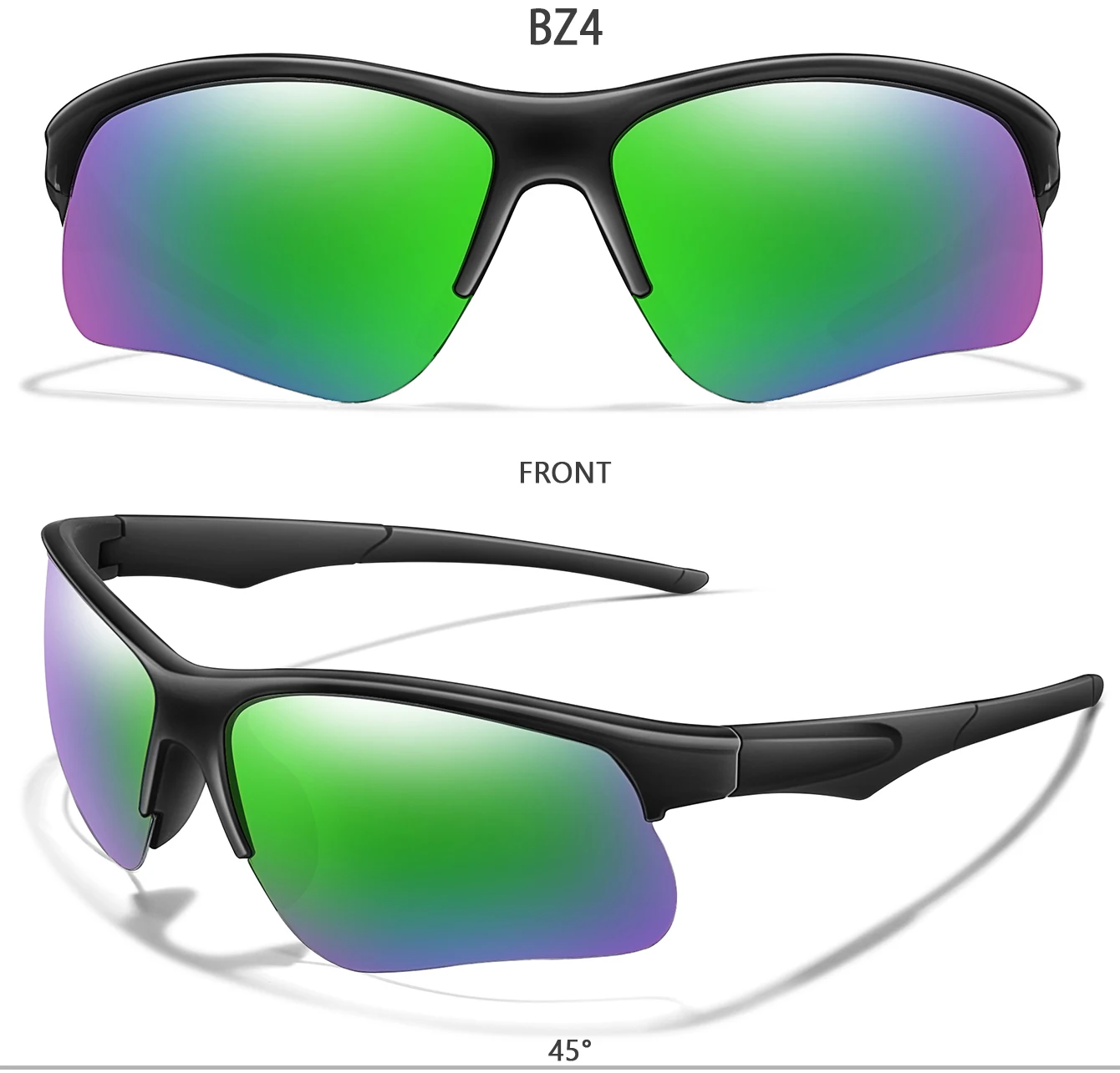 Mode Radfahren Sonnenbrillen für Männer und Frauen Sport Fahrrad Outdoor MTB Fahrrad Brillen Camping Wandern Schutzbrillen UV400 – Detail 7