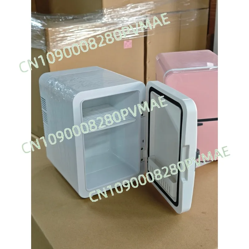 4L Mini Beauty Refrigerator - Cosmetics Fridge for Household Dormitory Car Refrigeration