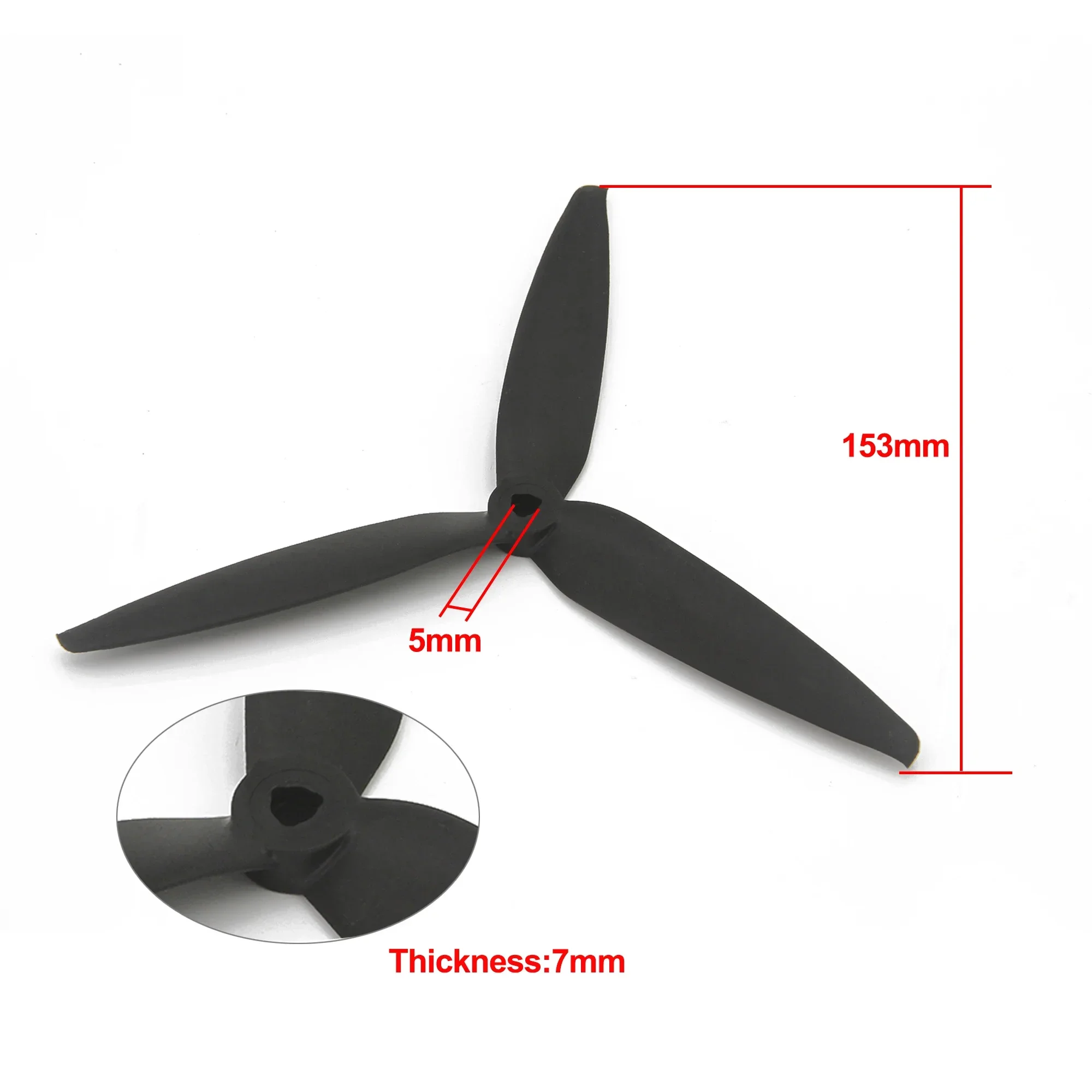 NEEBRC 7040 2Pairs 7inch 3-Blade 2CW 2CCW Low Noise Durable Propeller for FPV Racing Drone Quadcopter Mark4 2806.5 2807 Motor