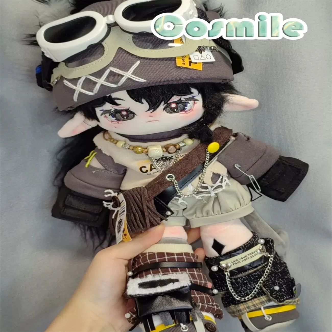 

Idol arknight Steampunk Wasteland Punk туристический костюм CP для 30 см плюшевая кукла одежда куклы аксессуары DJ Июль