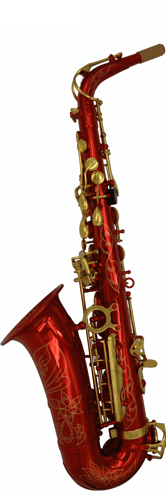 Advanced Professional Alto Eb Red Lacquer Saxophone SAX