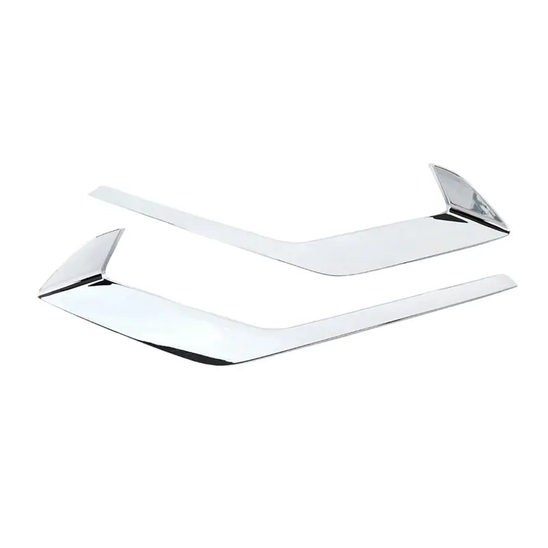 

31455511 31455512 Front Fog Lampshade Decoration Strip Cover Trim Chrome For Volvo S60 2019-2022