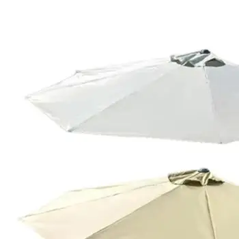 For Patio Yellow Parasol Cover Garden Umbrella Replacement Hunting Easy Installation Polyester Fabric Quick-drying